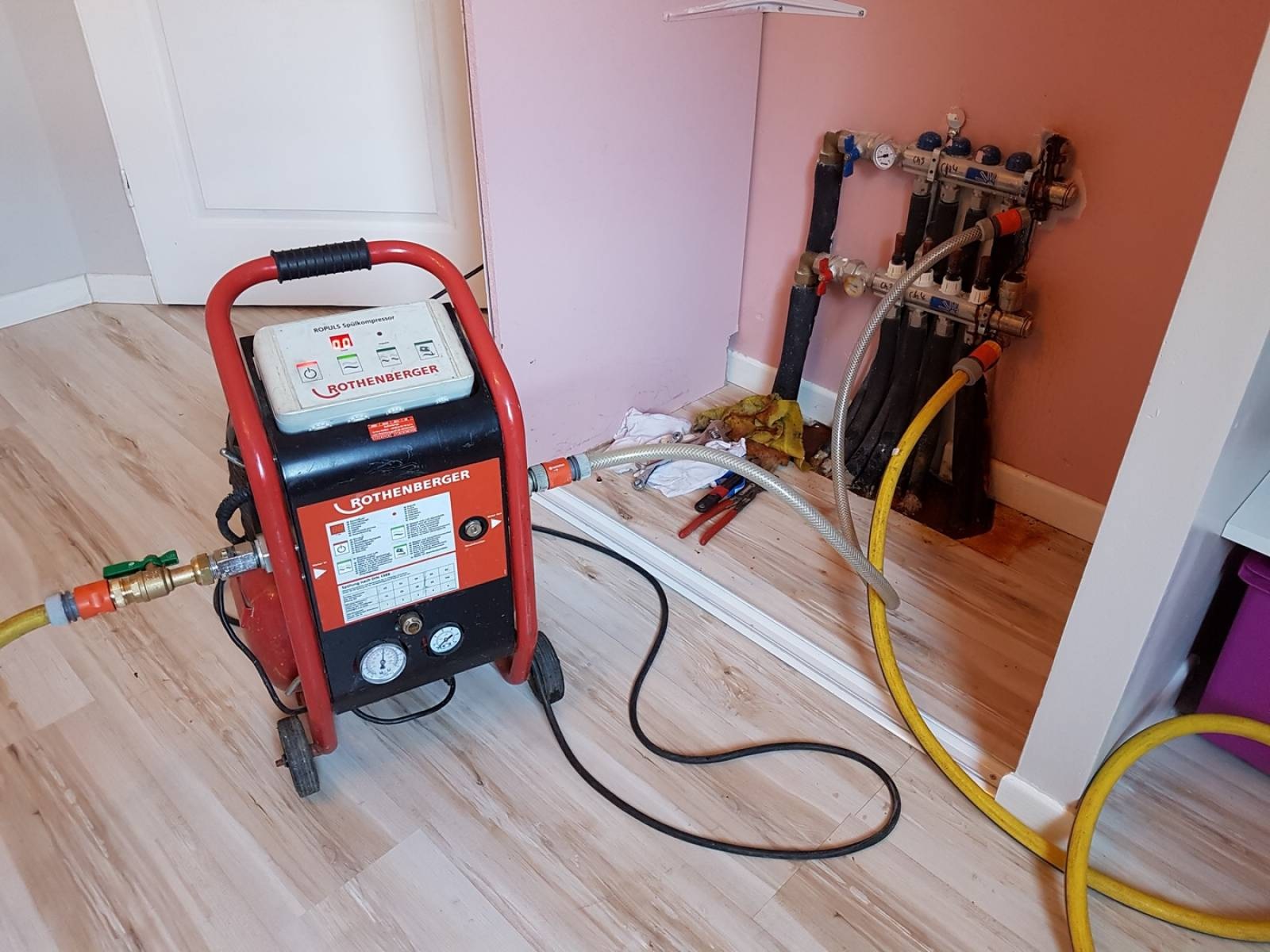 Feneryolu Vaillant Hermetik Şofben Petek Temizliği